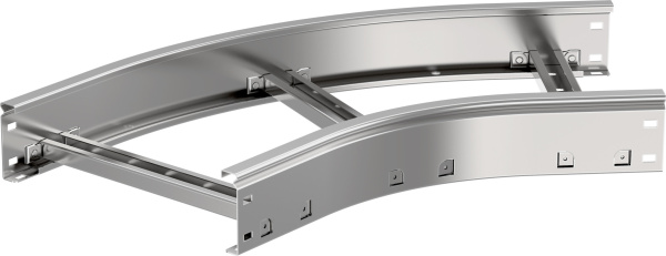 IEK LESTA Поворот лестничный LESTA 45 град 80х400мм R300