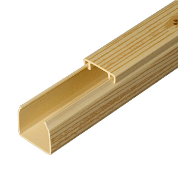 Промрукав Кабель-канал сосна 2-й замок в п/э 16х16 (84 м/уп) PR03.0180