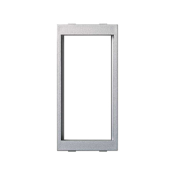 Simon Алюминий Адаптер на 2 розетки K11-.. K45 45х45мм, CIMA-модуль 52x108 мм S44-8