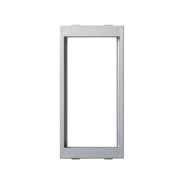 Simon Алюминий Адаптер на 2 розетки K11-.. K45 45х45мм, CIMA-модуль 52x108 мм S44-8