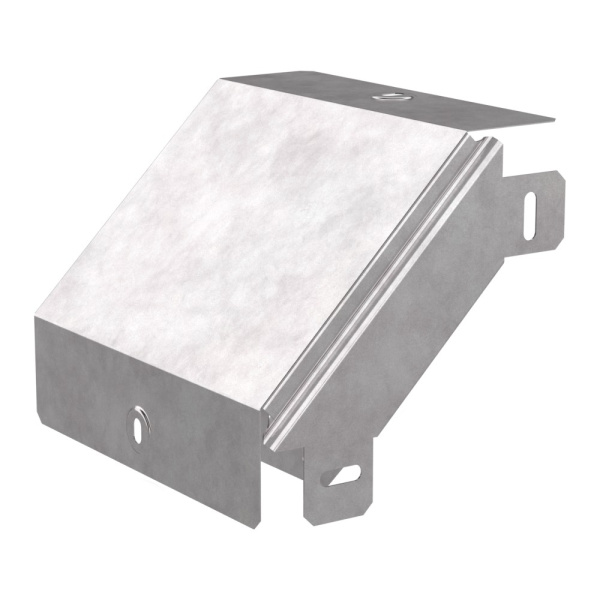 Промрукав Угол вертикальный внешний 90 градусов с крышкой Стандарт 200х50 PR16.0548