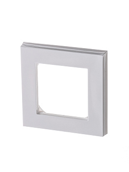 ABB EPJ Levit белый / белый Рамка 1 пост 2CHH015010A6003