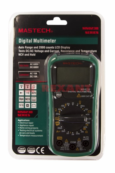 Купить Универсальный мультиметр MS8238 MASTECH Rexant 13-2026