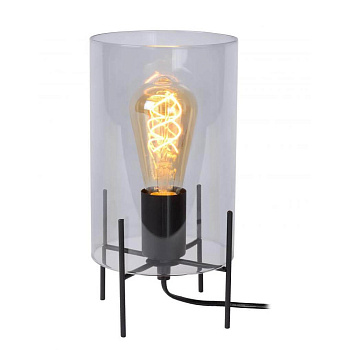 Lucide STEFFIE Дымчатый Настольная лампа 45566/01/65