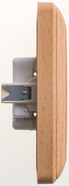 Купить SE Wessen 59 Бук Розетка 2-ая б/з (в сборе, с рамкой) RS16-254-88