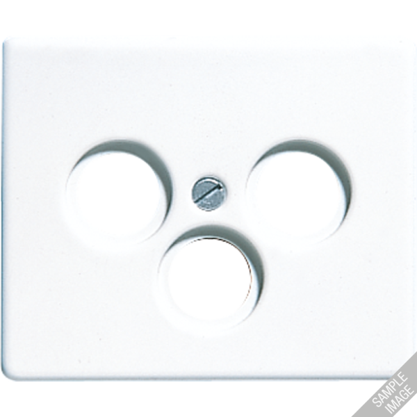 JUNG SL 500 Черная Накладка TV-SAT-FM розетки SL561SATSW