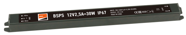 Jazzway Драйвер BSPS 12V2,5A=30W влагозащищенный IP67 .3329259A
