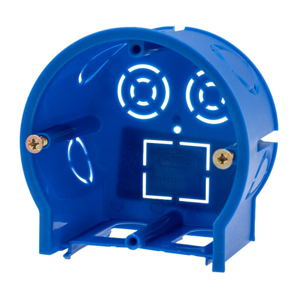 Коробка установочная сборная (оконечная), 68х45 мм Rexant 28-3053