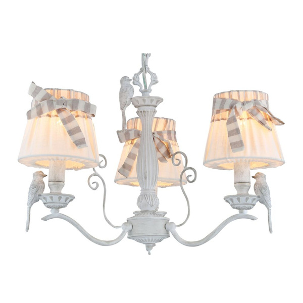 Купить Maytoni Elegant Bird Белый Антик Люстра 3xE14 40W ARM013-03-W