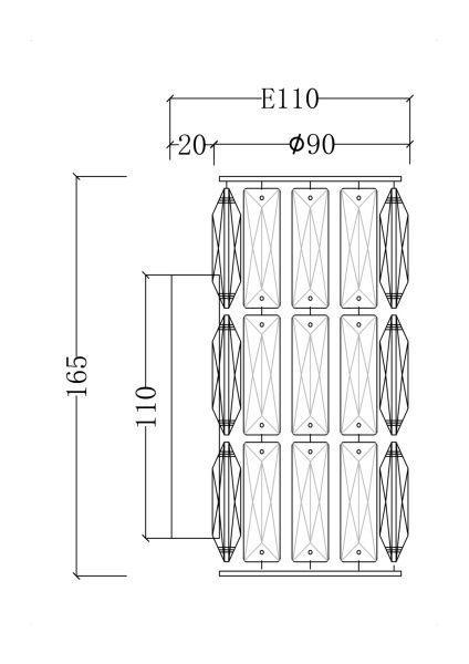 Купить Maytoni Modern Talento Хром Бра DIA008WL-1CH