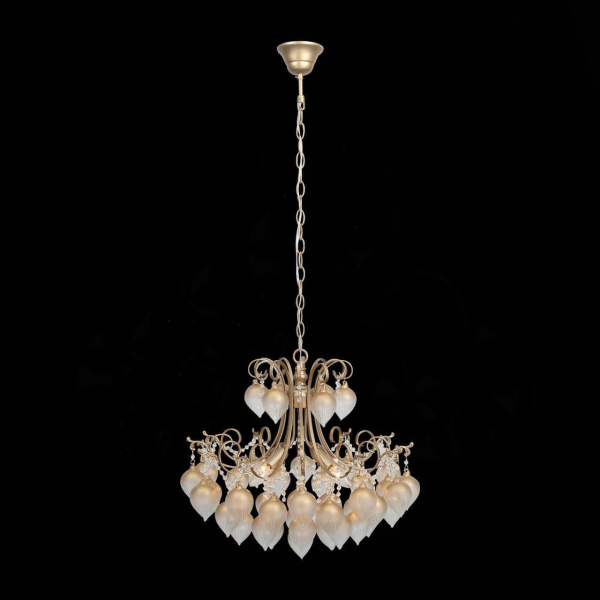 ST LUCE SL659.303.04 Люстра подвесная  Золото/Золото E14 4*40W Купить ST LUCE SL659.303.04 Люстра подвесная  Золото/Золото E14 4*40W