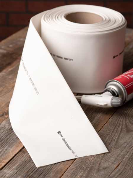 Купить EKF PROxima Термоусаживаемая трубка ТУТ нг 120/60 белая рулон