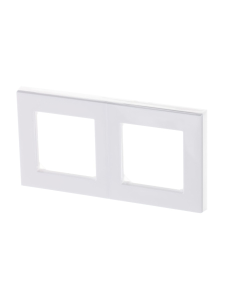 Купить ABB EPJ Levit белый / ледяной Рамка 2 поста 2CHH015020A6001