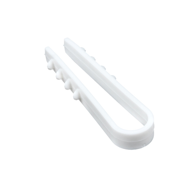 Купить EKF PROxima Дюбель-хомут для круглого кабеля (5-10мм) белый (50шт.)