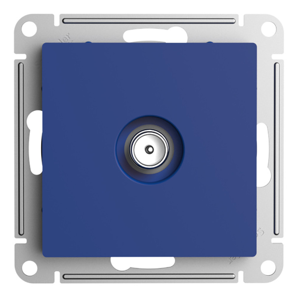 Systeme Electric AtlasDesign Аквамарин Розетка TV проходная 4DB, механизм