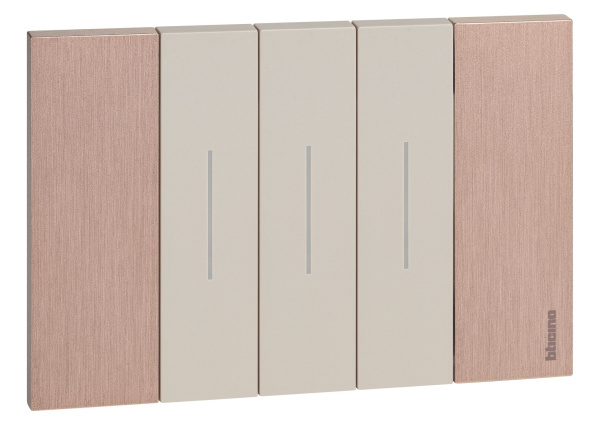 Купить BT Living now Медь Рамка итальянский стандарт 3 мод KA4803ZM