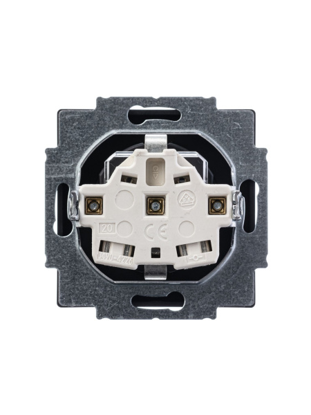 Купить ABB BJE Solo/Future Черный бархат Розетка с/з с защитными шторками 2CKA002013A5333