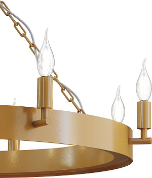 Svetholl Вега (Лампы) D1000 B45 H65 Лампы: 10 х Е27 ISVG2-065045-100040E1410