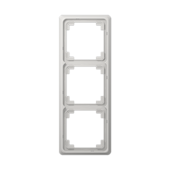 JUNG CD plus Светло-серая Рамка 3-ая CDP583LG