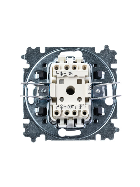 Купить ABB EPJ Levit антрацит / дымчатый чёрный Переключатель 1-клавишный 2CHH590645A6063