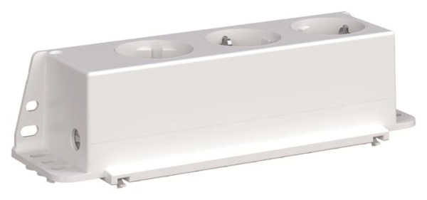 Купить ABB Мультимедиа шкаф с дверью с вентиляционными отверстиями и дин-рейкой 3 ряда без розетки 2CPX031455R9999