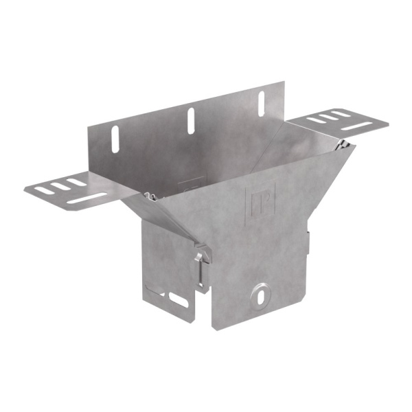 Промрукав Ответвитель вертикальный с крышкой Стандарт 100х80 PR16.0935