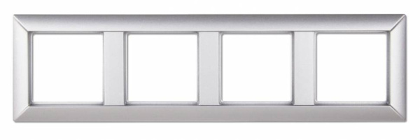 JUNG EcoProfi Алюминий Рамка 4-ая EP484AL