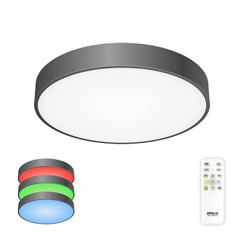 Citilux CL72470G1 Купер Черный Светильник потолочный с RGB
