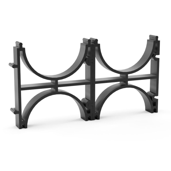 Промрукав Кластер двойной, двухсторонний для двустенных труб д110 PR08.3518