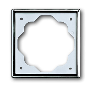 ABB BJE Impuls Хром Рамка 1-ая 2CKA001754A4514