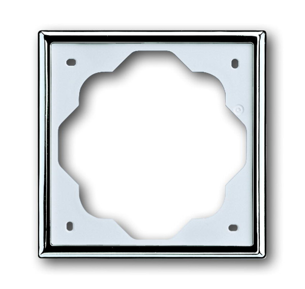 ABB BJE Impuls Хром Рамка 1-ая 2CKA001754A4514