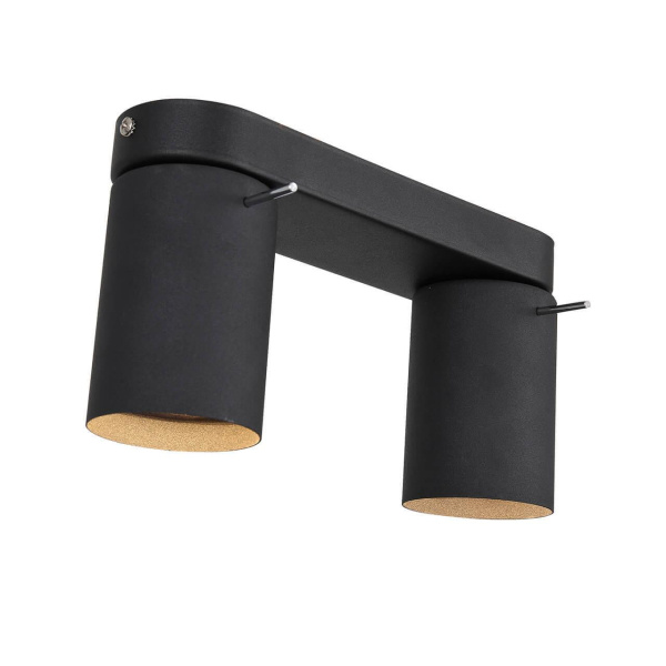 Купить ST LUCE SL597.401.02 Спот  Черный, Хром/Черный GU10 LED 2*3W