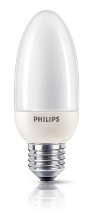 PH Лампа люминесцентная компактная свеча Softone Candle 12W 827 E27 872790026095325