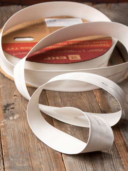 Купить EKF PROxima Термоусаживаемая трубка ТУТ нг 50/25 белая рулон