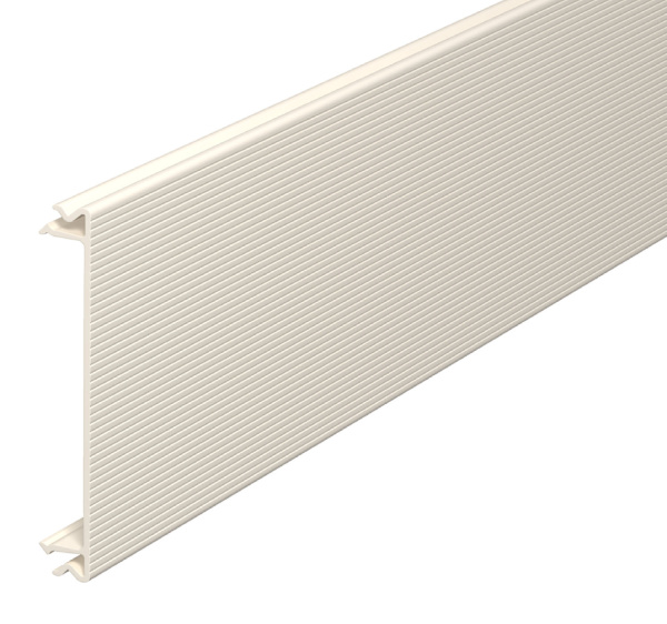 Купить OBO Bettermann Крышка кабельного канала GEK 110x2000 мм (ПВХ,кремовый) 6287361