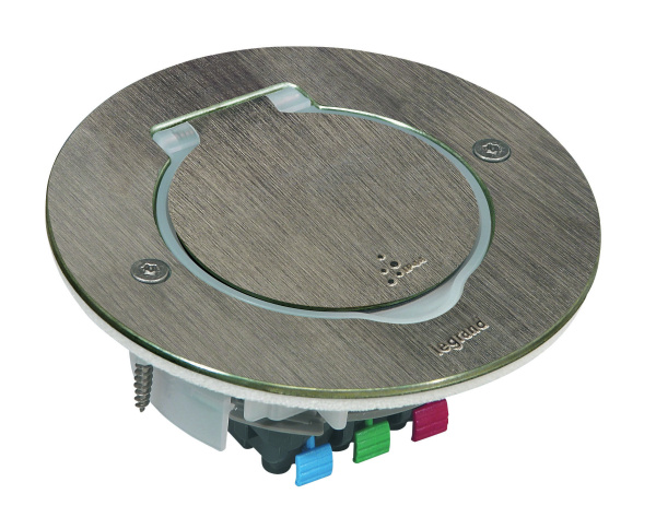 Купить Legrand Нержавеющая сталь Блок встраиваемый, 2х2 модуля, IP44 089702