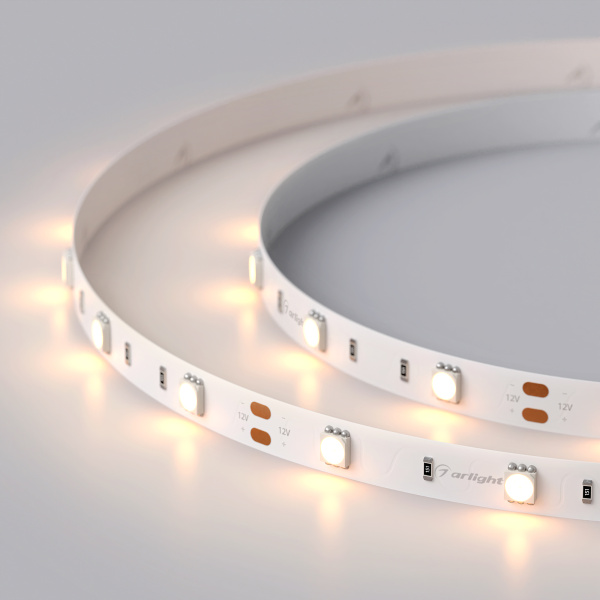 Купить Arlight Светодиодная лента RT-B30-10mm 12V Warm2400 (7.2 W/m, IP20, 5060, 5m) (Открытый) 018102(2)