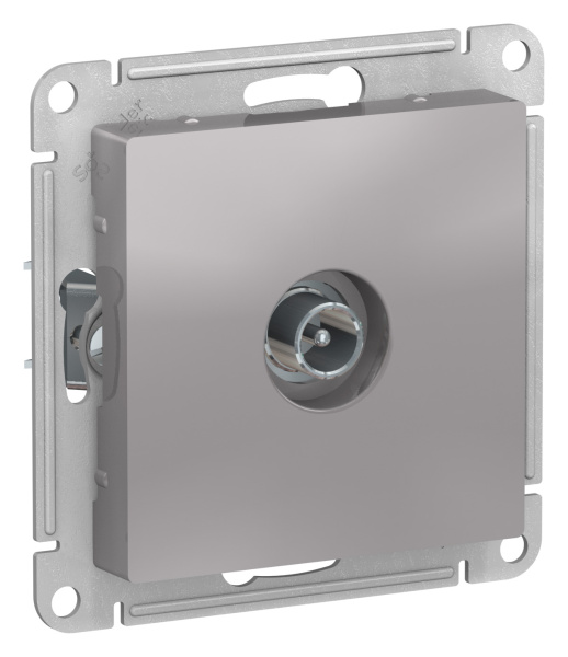 Купить Systeme Electric AtlasDesign Алюминий Розетка TV оконечная 1DB, механизм