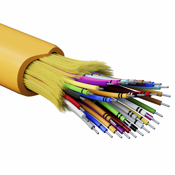 DKC Кабель волоконно-оптический, распределительный, арамидные упрочняющие нити, для внутренней прокладки, нг(А)-HF, 32 ОВ, категорияOM2 (G.651.1) плот