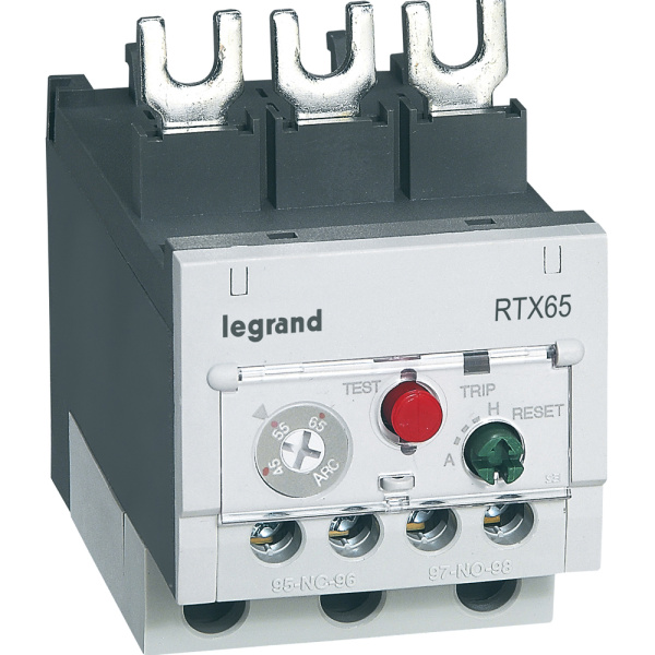 Купить Legrand RTX3 65 Тепловое реле 45-65A для CTX3 65 416690