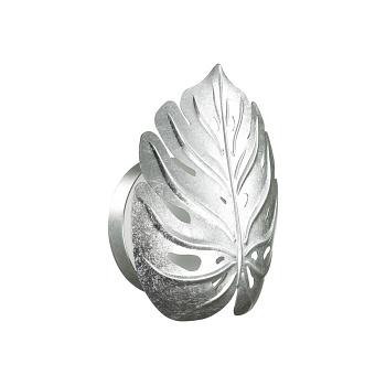 Odeon Light 4865/1WA MODERN ODL_EX22 44 серебристый/белый/стекло Бра G9 2*5W JUNGLE