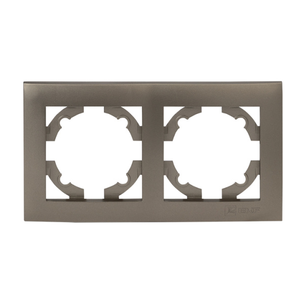 Купить EKF PROxima Валенсия Рамка 2-местная кашемир