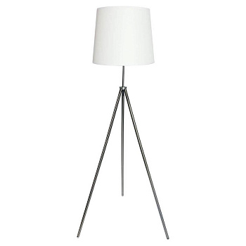 Lussole LGO Металл Никель /  Ткань Торшер E27 60W LSP-0502