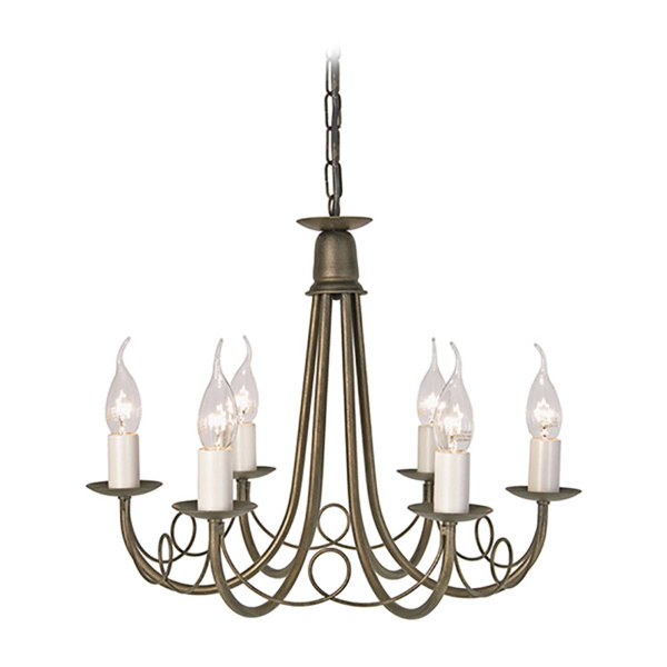 Natural Concept MINSTER Люстра MN6-BLK-GOLD Natural Concept MINSTER Люстра MN6-BLK-GOLD