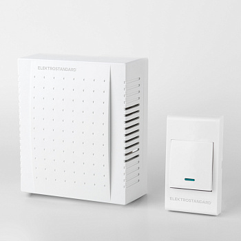 Elektrostandard DBQ26M WM 1M IP44 / звонок электрический бытовой (дверной) / Белый a055431