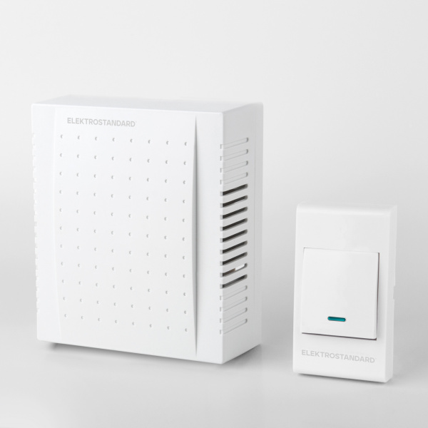 Elektrostandard DBQ26M WM 1M IP44 / звонок электрический бытовой (дверной) / Белый a055431