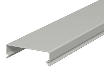 OBO Bettermann Крышка кабель-канала LKV 50 мм, ПВХ, серый 6178508