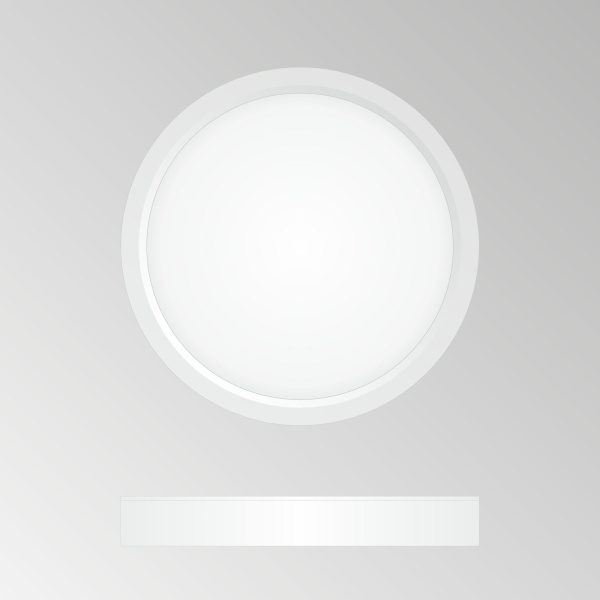 Купить Citilux CL738120N Бейсик Белый Светильникк Накладной LED 12W*4000K