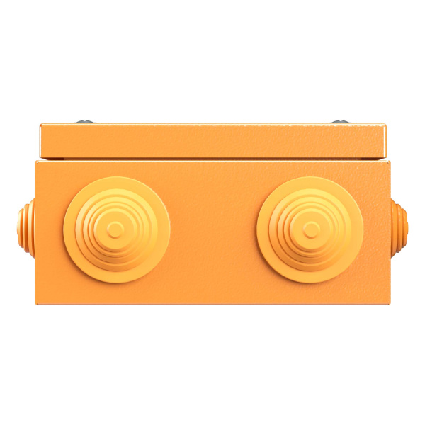 Купить DKC Коробка стальная FS с кабельными вводами и клеммниками, IP55, 150х150х80 мм, 4р, 450V, 32A, 10 мм2, нерж.контакт