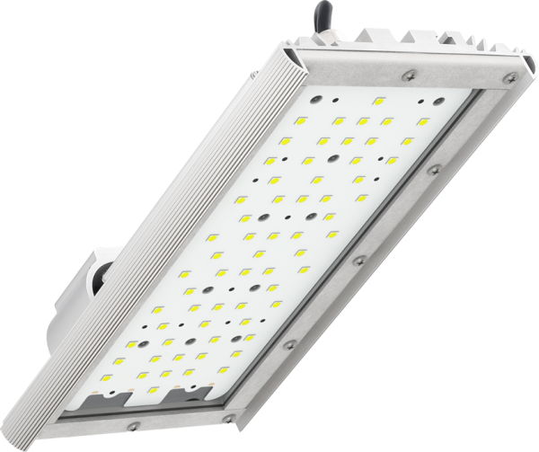 Светодиодный светильник Diora Unit Glass PRO 78/12400 Д прозрачный 12400лм 78Вт 3000K IP67 0.95PF 80Ra Кп<1 консоль DUGPRO78D-PZ-3K-C